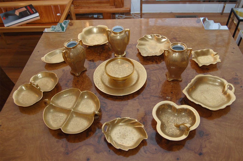 Collection of Pickard Gold Ceramics
